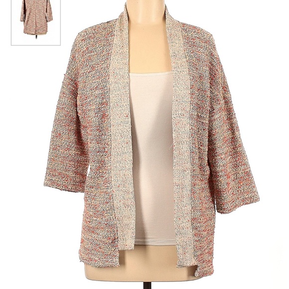 Old Navy multi colored confetti Cardigan L - Picture 1 of 3